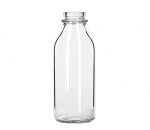 Recalled Libbey Glass Milk Bottle